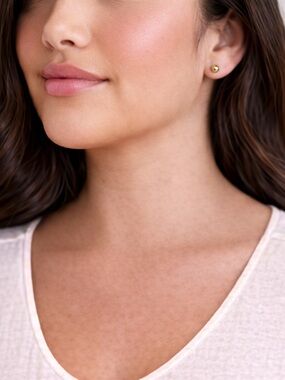 ❣️5/25❣️  Delicate Gold Ball Stud Earrings